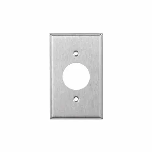 Mulberry Metal Products 97091 Receptacle Wallplate 1 Gang