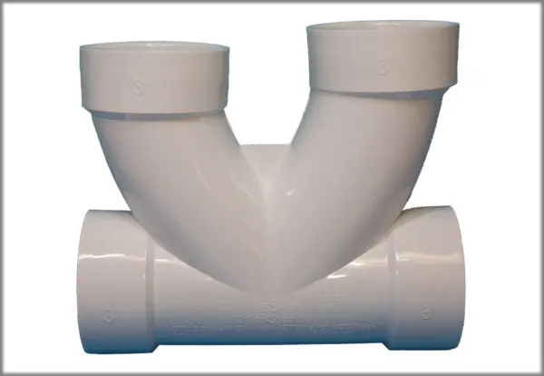 DAL DS3DBCO-P 2-WAY CLEANOUT 3 inches X 3 inches