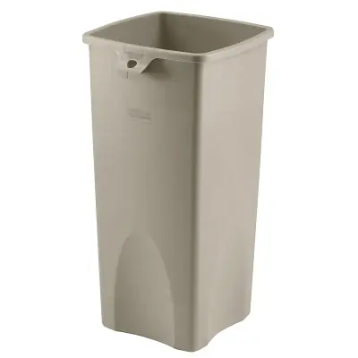 Rubbermaid Commercial FG356988BEIG Ut Cont Sq 23G/87L Beige