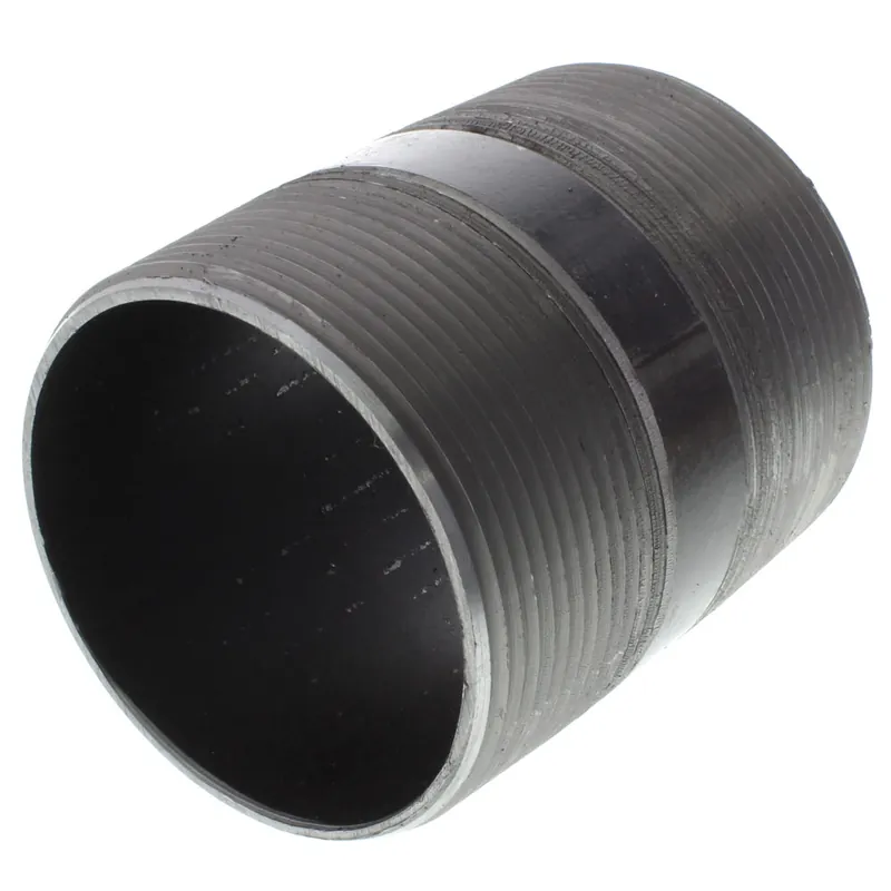 Everflow NPBL3040 3 inches x 4 inches Black Steel Nipple