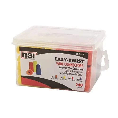 NSI Industries ET-CP-14 Easy-Twist Wire Connector Combination Pail