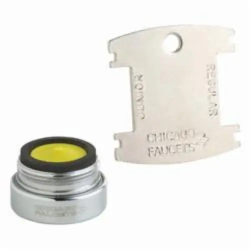 Chicago Faucets E39VPJKABCP Econo-Flo 13/16 in. UNS Male Aerator 0.35 GPM