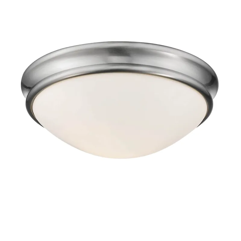 Millenni 5223-BN 2 Light 12 inches Wide Flush Mount Bowl Ceiling Fixture
