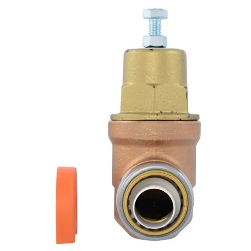 SHARK PVA20M-DSB-60 1 inches EB45 SharkBite Push-To-Connect Direct Pressure Regulating Valve Metal Top