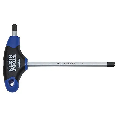 Klein Tools JTH6M3 3 mm Hex Key Journeyman T-Handle 6-Inch