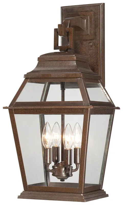 Minka 9283-171 Crossroads Point 4-Light Outdoor Wall Lantern