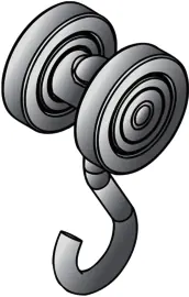 TILLMAN RC1027 2-Wheel Steel Roller