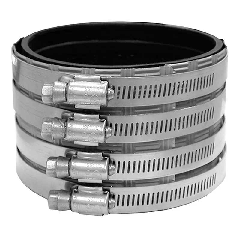Jones Stephens U99440 Import Heavy Duty No-Hub Coupling 4 inches