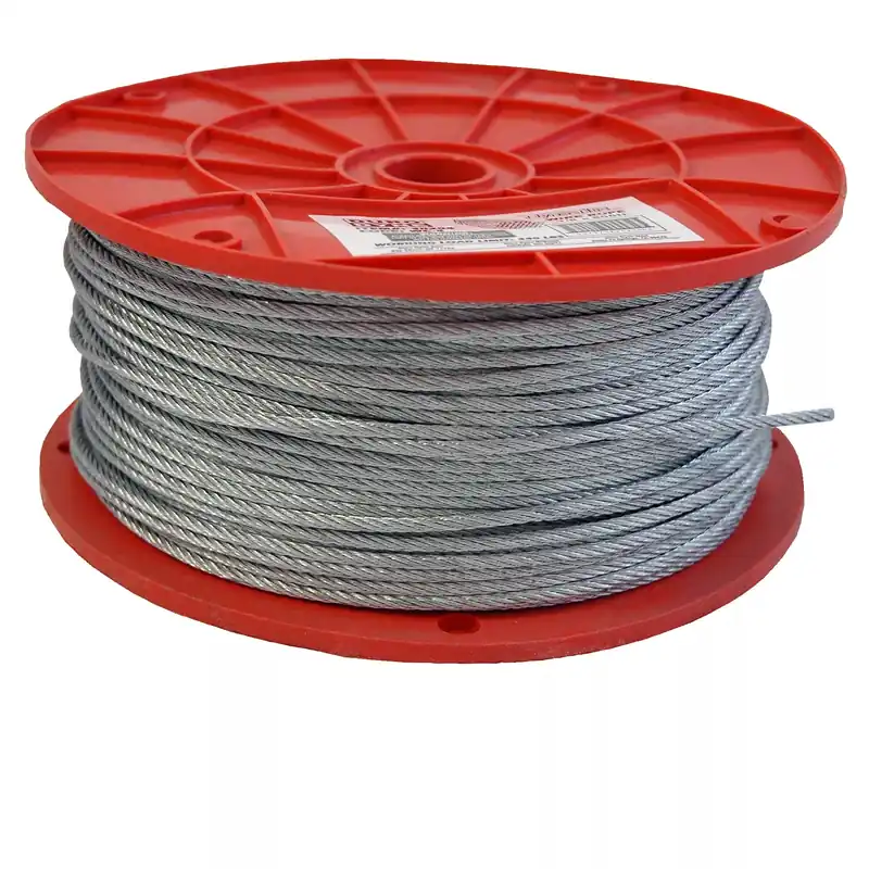 Duro Dyne 030204 WC4 Wire Rope 1/8 inches x 500 feet