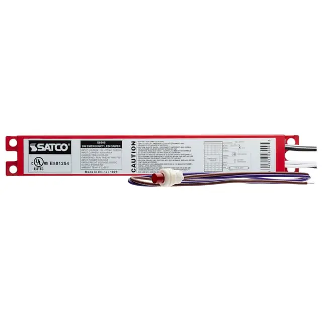 Satco-Nuvo S8000 LED Emergency Driver 5 Watt 120-277 Volts