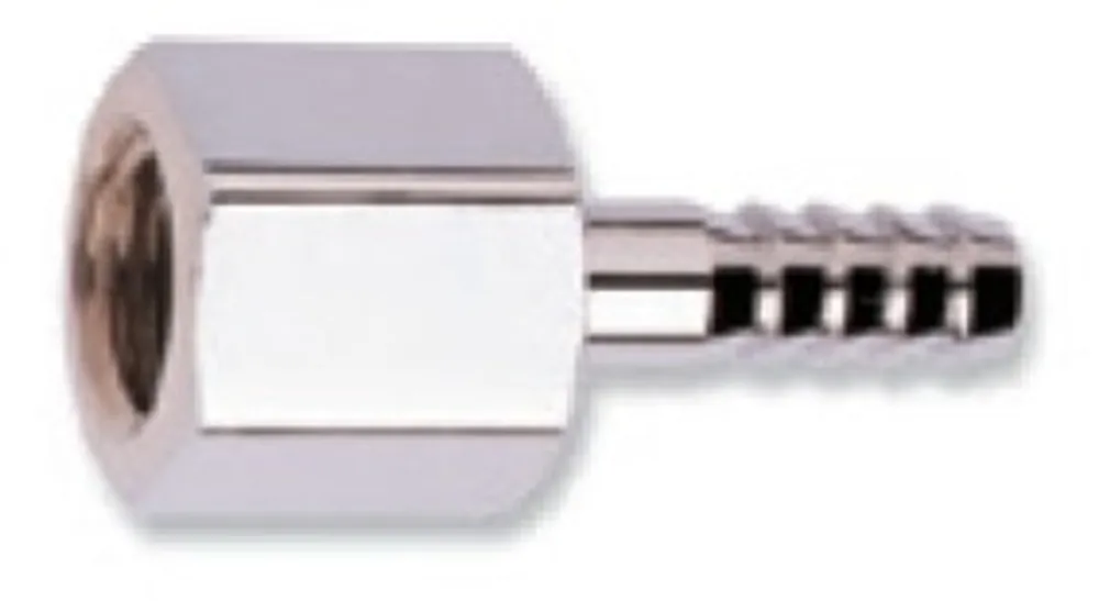 Western Enterprises MH-17 Hose Adapter 1/4 inches NPT Female X 1/4 inches Barbed