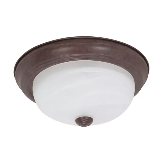 SATCO-NUVO 60-206 2 Light 13 Flush Mount Ob