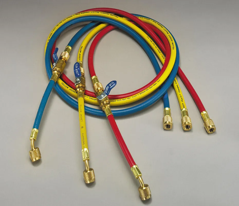 RITCHIE ENGINEERING 25060 5 Feet Yellow Hosew/Flex Flow