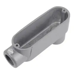 Thomas & Betts BLB-3 1 inches Set Screw Die Cast Aluminum Conduit Body with Back-opening