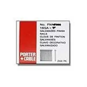 PORTER CABLE PFN16200 Finish Nail 2 inches Long (2500 PK)