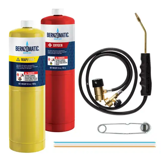 WORTHINGTON 361487 Brazing Torch Kit WK5500X W/Disp MAP-Pro & OXY