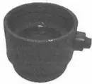 MIFAB A4-3NH-7 No-Hub Drain Body - 3 in.