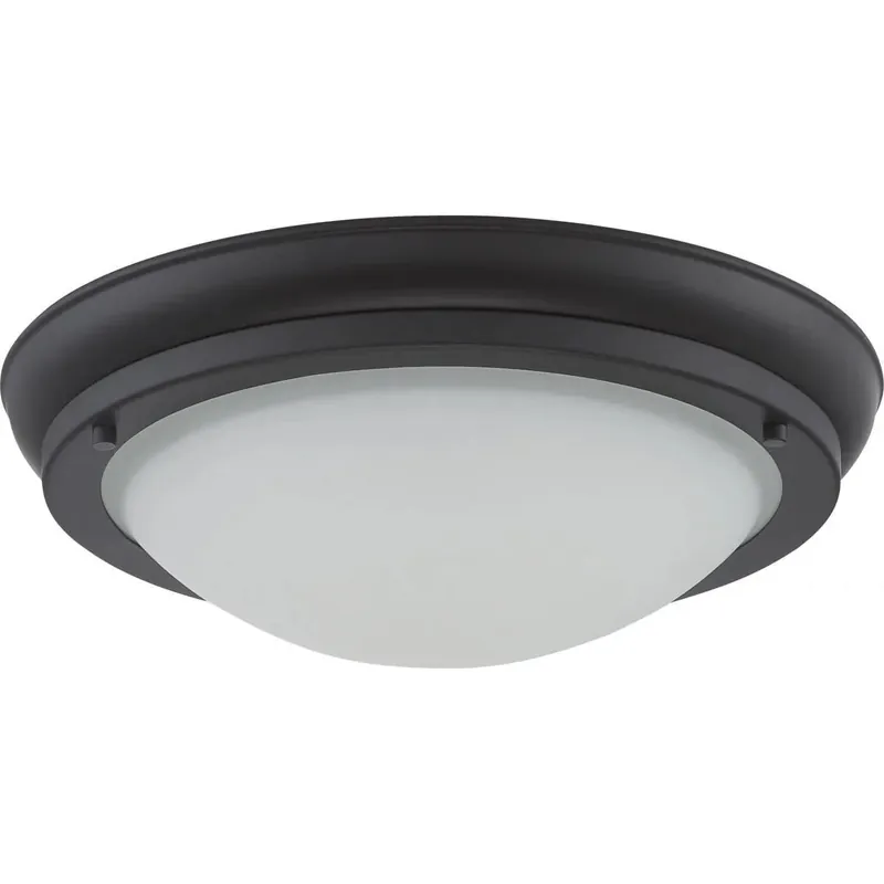 Satco-Nuvo 62-515 Poke 10 in. LED Flush Mount Light 18W