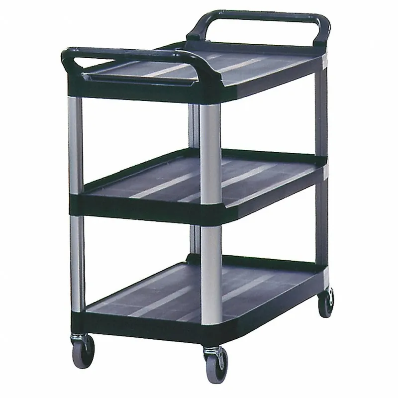 Rubbermaid Commercial FG409100BLA Global Open Cart