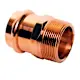 Jones Stephens C77189 Copper Male Adapter 1-1/4 x 1