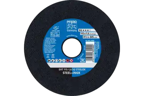 PFERD 63607 4-1/2x045x7/8 C/O A46R-SG-INOX T1