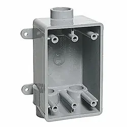 Thomas & Betts E979DFN-CAR Junction Box 1/2 inches 1-Gang FSCC 18 CU