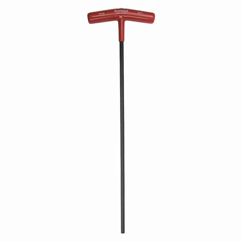 BONDHUS 16460 Hex T-Handle 4.0mm 14 inches