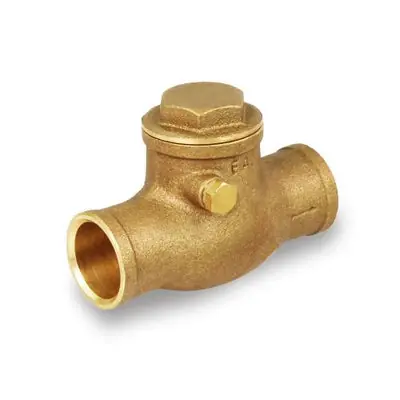 Everflow 210C012-NL 1/2 inches Sweat Swing Check Valve Lead Free
