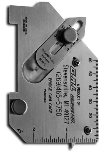 GAL GAGE 4 Bridgecam Gauge