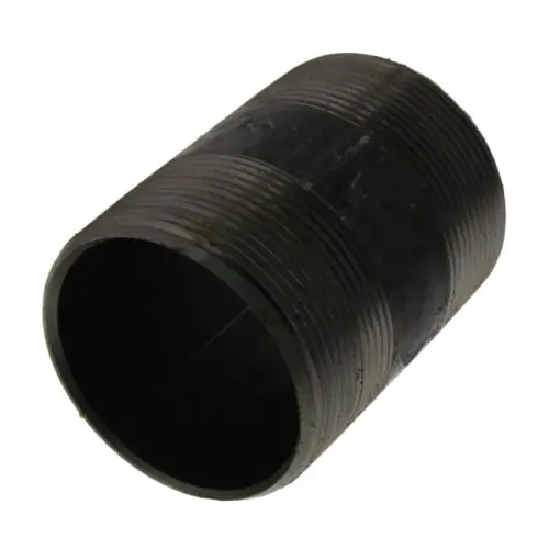 Everflow NPBL2030 Black Steel Nipple 2 inches x 3 inches