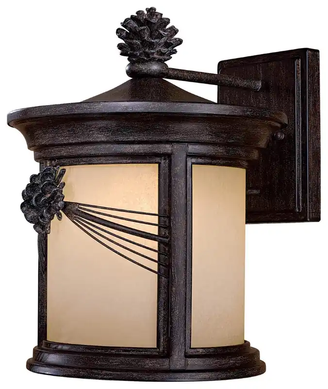 MINKA 9153-A357-PL 1 Light Outdoor Wall Sconce 26W