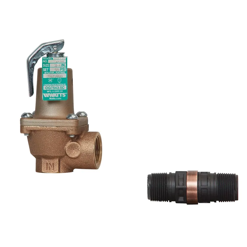 Watts F274547 Boiler Pressure Relief Valve 60 psi
