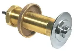 Sloan Led 303117 C9A Polished Chrome Push Button Assembly 10-3/4