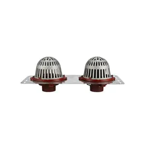 MIFAB R153 R150 3 in. Cast Iron Roof Drain