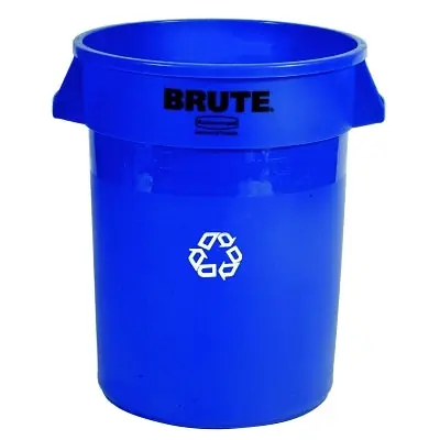 Rubbermaid Commercial FG262073BLUE Brute Cont Recycle 20G