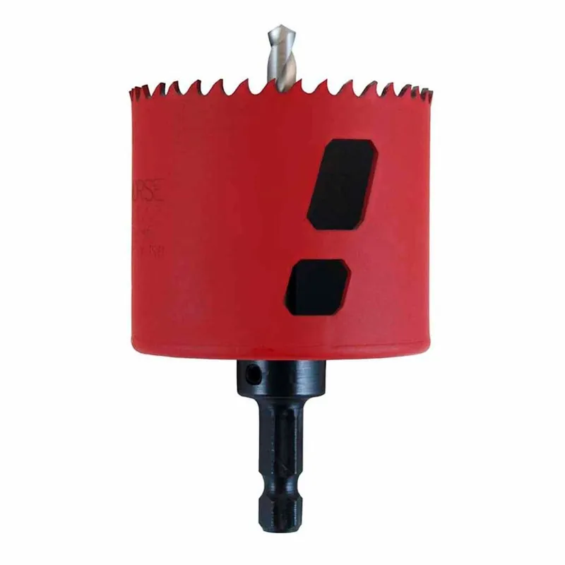 MK MORSE MHSA40C 2-1/2 Inches Hole Saw W/Built-In Arbor