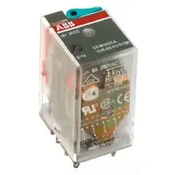 ABB 1SVR405618R2100 Plugin Control Relay with 120 V AC Rated Control Supply Voltage