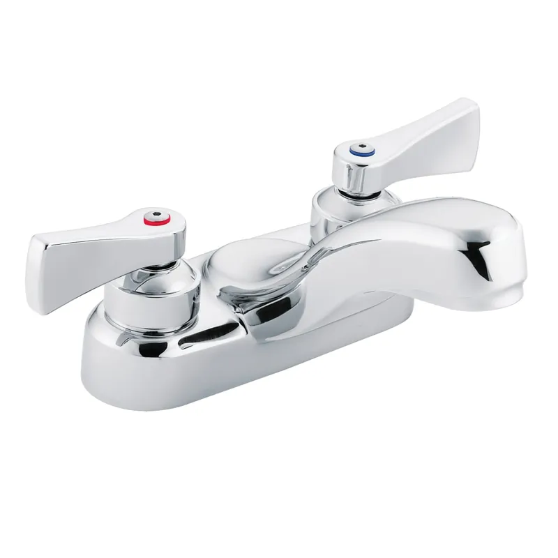 Moen 8210SMF12 Two Handle Centerset Bathroom Sink Faucet 1.2 Gallons per Minute