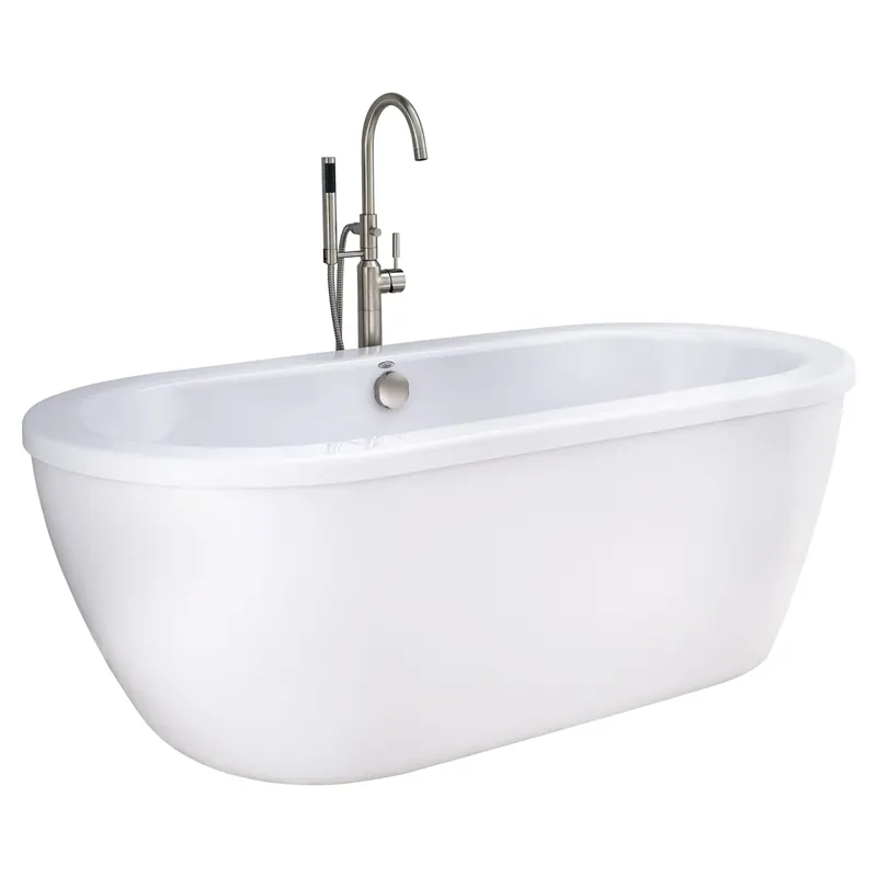 American Standard 2764014M204.011 Cadet 64-5/8 x 30-5/8 inches Freestanding Bathtub
