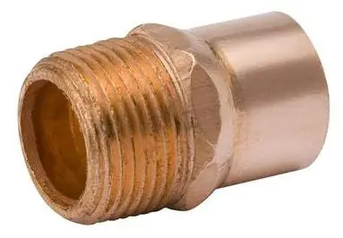 Mueller Streamline W01172 Adapter Fitting 1-1/4 Inch x 1 Inch