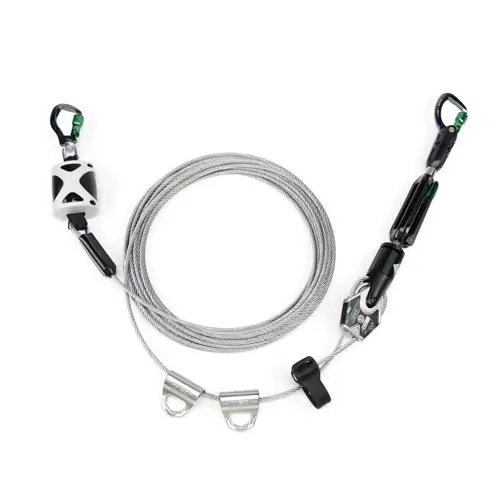 MSA Safety 10219289 Thll Cable 60ft 2 Man Non-Kit OSHA