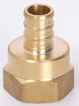 EFF U5246-LF Brass Female Adapter 1/2 inches Pex x 3/4 inches Fip