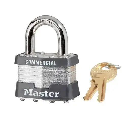 Master Lock 1KA-2342 4Pin Tumbler Padlock Keyed Alike