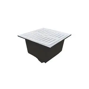 MIFAB FS1723-PB Floor Sink Body 12 x 12 x 6 in No Hub