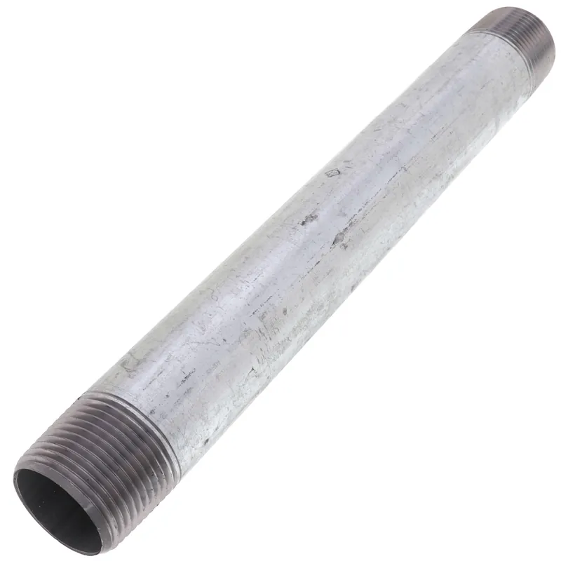 Everflow NPGL1010 Galvanized Steel Nipple 1 Inches x 10 Inches