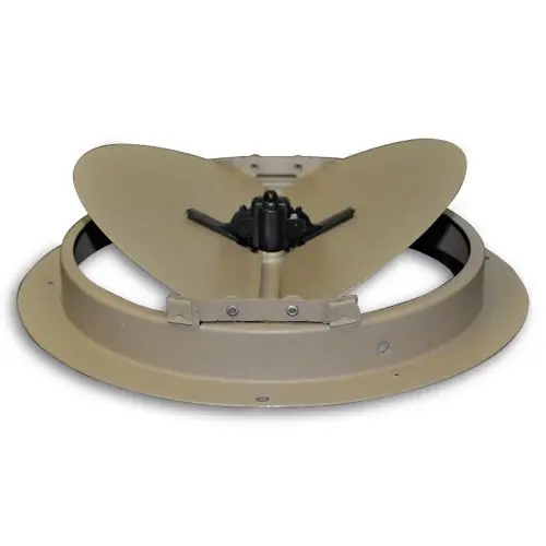 Rectorseal 801X08 Butterfly Damper 8 inches W/Ring
