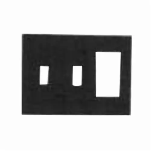 Mulberry Metal Products 97443 Combination Wallplate
