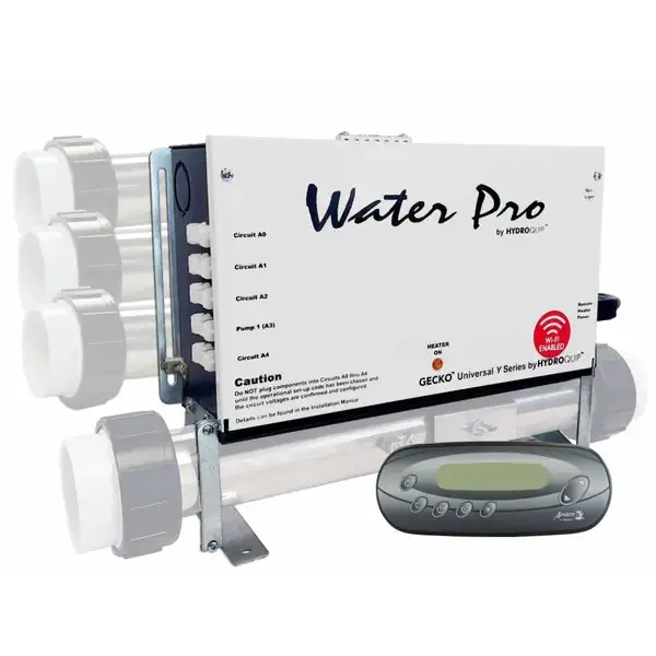 HYDROQUIP CS6P59Y-US-4 Gecko Y Series Slide Heater Universal System K450
