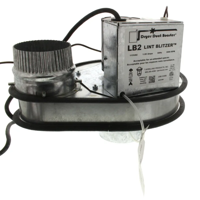 Tjernlund LB2XL Lb2 Commercial Capacity Dryer Duct Booster Fan