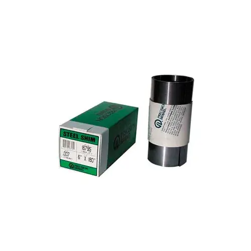 Precision Brand 16330 Steel Shim Stock 0.005 inches 12 inches X 120 inches Roll